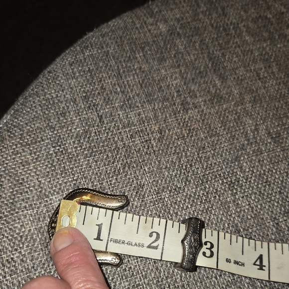 Brighton Black Belt with Silver Detailing - Picture 7 of 8